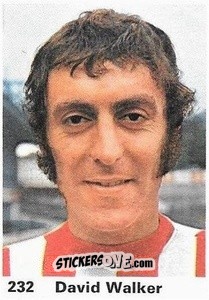 Cromo David Walker - Top Teams 1971-1972
 n. 232 - Marshall Cavendish

