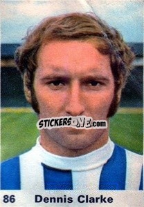 Sticker Dennis Clarke - Top Teams 1971-1972
 - Marshall Cavendish
