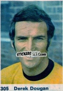 Sticker Derek Dougan - Top Teams 1971-1972
 - Marshall Cavendish
