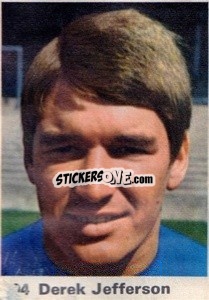 Sticker Derek Jefferson - Top Teams 1971-1972
 - Marshall Cavendish

