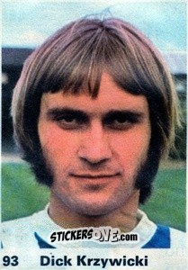 Sticker Dick Krzywicki - Top Teams 1971-1972
 n. 93 - Marshall Cavendish
