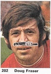 Sticker Doug Fraser - Top Teams 1971-1972
 - Marshall Cavendish
