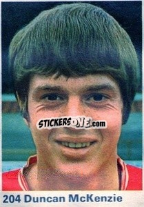 Sticker Duncan McKenzie - Top Teams 1971-1972
 - Marshall Cavendish
