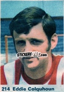 Sticker Eddie Colquhoun - Top Teams 1971-1972
 - Marshall Cavendish
