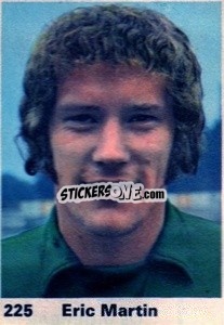 Sticker Eric Martin - Top Teams 1971-1972
 - Marshall Cavendish

