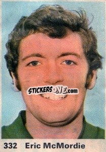 Sticker Eric McMordie - Top Teams 1971-1972
 - Marshall Cavendish
