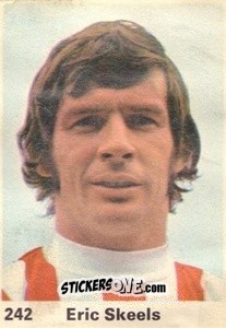 Sticker Eric Skeels - Top Teams 1971-1972
 n. 242 - Marshall Cavendish
