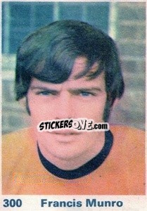 Sticker Francis Munro - Top Teams 1971-1972
 - Marshall Cavendish
