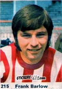 Sticker Frank Barlow - Top Teams 1971-1972
 n. 215 - Marshall Cavendish
