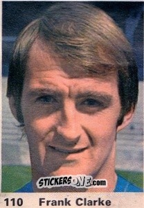 Sticker Frank Clarke - Top Teams 1971-1972
 n. 110 - Marshall Cavendish
