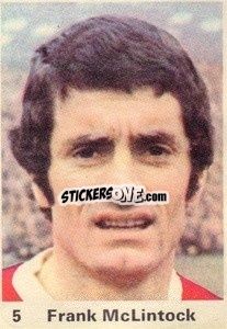 Sticker Frank McLintock - Top Teams 1971-1972
 - Marshall Cavendish
