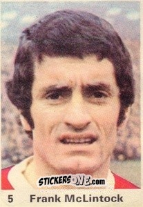 Sticker Frank McLintock - Top Teams 1971-1972
 n. 5 - Marshall Cavendish
