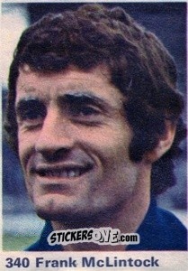 Sticker Frank McLintock - Top Teams 1971-1972
 n. 340 - Marshall Cavendish
