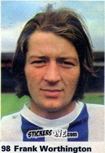 Sticker Frank Worthington - Top Teams 1971-1972
 n. 98 - Marshall Cavendish

