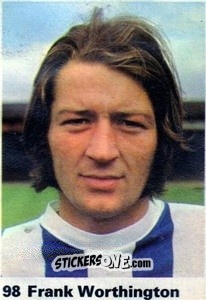 Cromo Frank Worthington - Top Teams 1971-1972
 - Marshall Cavendish
