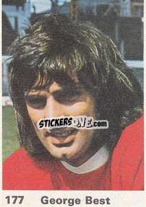 Sticker George Best - Top Teams 1971-1972
 - Marshall Cavendish
