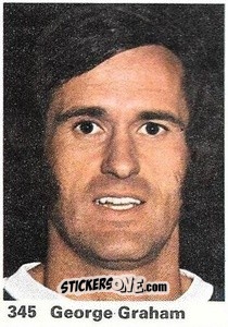 Sticker George Graham - Top Teams 1971-1972
 n. 345 - Marshall Cavendish

