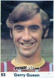 Sticker Gerry Queen - Top Teams 1971-1972
 n. 53 - Marshall Cavendish
