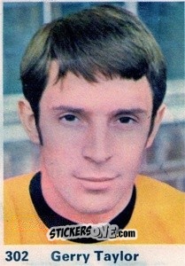 Sticker Gerry Taylor - Top Teams 1971-1972
 - Marshall Cavendish
