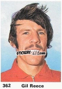 Sticker Gil Reece - Top Teams 1971-1972
 - Marshall Cavendish
