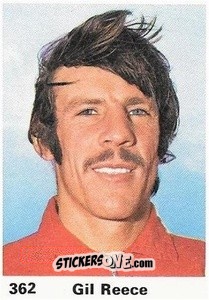 Sticker Gil Reece - Top Teams 1971-1972
 - Marshall Cavendish
