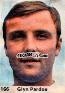 Sticker Glyn Pardoe - Top Teams 1971-1972
 - Marshall Cavendish
