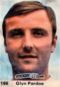 Cromo Glyn Pardoe - Top Teams 1971-1972
 n. 166 - Marshall Cavendish
