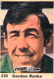 Sticker Gordon Banks - Top Teams 1971-1972
 - Marshall Cavendish
