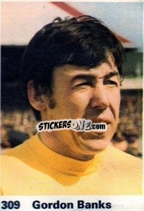 Sticker Gordon Banks - Top Teams 1971-1972
 - Marshall Cavendish
