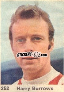 Sticker Harry Burrows - Top Teams 1971-1972
 - Marshall Cavendish
