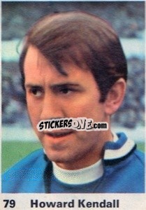 Sticker Howard Kendall - Top Teams 1971-1972
 - Marshall Cavendish
