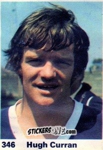 Sticker Hugh Curran - Top Teams 1971-1972
 n. 346 - Marshall Cavendish
