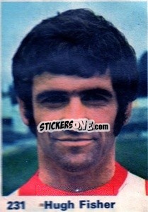Sticker Hugh Fisher - Top Teams 1971-1972
 - Marshall Cavendish
