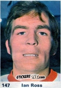 Sticker Ian Ross - Top Teams 1971-1972
 n. 147 - Marshall Cavendish
