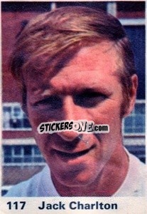 Sticker Jack Charlton - Top Teams 1971-1972
 - Marshall Cavendish
