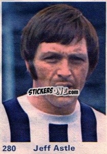Sticker Jeff Astle - Top Teams 1971-1972
 - Marshall Cavendish
