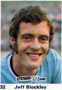 Cromo Jeff Blockley - Top Teams 1971-1972
 - Marshall Cavendish
