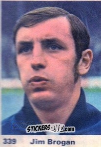 Sticker Jim Brogan - Top Teams 1971-1972
 n. 339 - Marshall Cavendish
