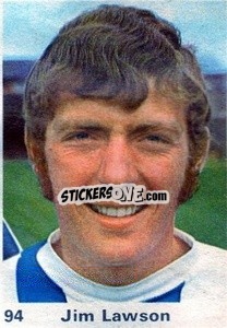 Sticker Jim Lawson - Top Teams 1971-1972
 - Marshall Cavendish

