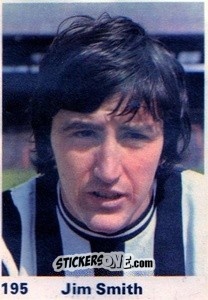 Sticker Jim Smith - Top Teams 1971-1972
 n. 195 - Marshall Cavendish
