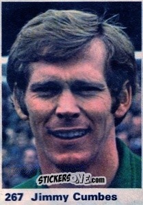 Sticker Jimmy Cumbes - Top Teams 1971-1972
 n. 267 - Marshall Cavendish
