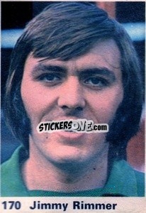 Sticker Jimmy Rimmer - Top Teams 1971-1972
 - Marshall Cavendish
