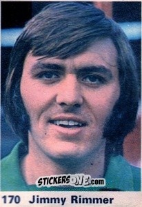 Sticker Jimmy Rimmer - Top Teams 1971-1972
 n. 170 - Marshall Cavendish
