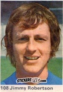 Sticker Jimmy Robertson - Top Teams 1971-1972
 n. 108 - Marshall Cavendish
