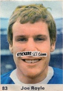 Sticker Joe Royle - Top Teams 1971-1972
 - Marshall Cavendish
