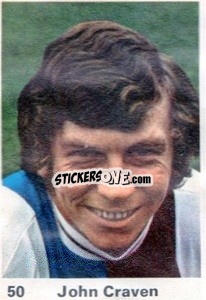 Sticker John Craven - Top Teams 1971-1972
 - Marshall Cavendish
