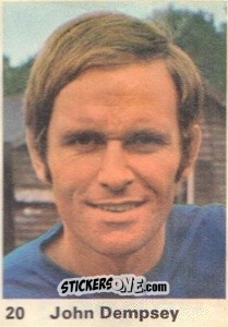 Cromo John Dempsey - Top Teams 1971-1972
 n. 20 - Marshall Cavendish
