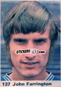 Sticker John Farrington - Top Teams 1971-1972
 - Marshall Cavendish
