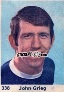 Sticker John Grieg - Top Teams 1971-1972
 - Marshall Cavendish
