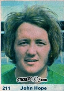 Figurina John Hope - Top Teams 1971-1972
 n. 211 - Marshall Cavendish
